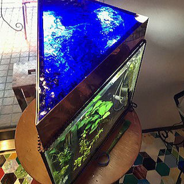 三角水槽（Trianglar Aquarium)｜JUZON STAINEDGLASS MARKET